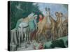 Journey of the Magi-Benozzo Gozzoli-Stretched Canvas