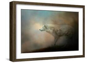 Journey of the Timber Wolf-Jai Johnson-Framed Giclee Print