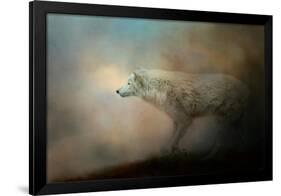 Journey of the Timber Wolf-Jai Johnson-Framed Giclee Print