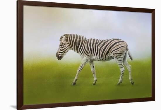 Journey of the Zebra-Jai Johnson-Framed Giclee Print