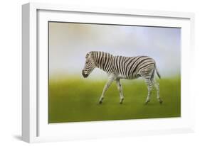 Journey of the Zebra-Jai Johnson-Framed Giclee Print