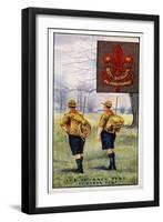 Journey Test for the 1st Class Scouts Badge, 1929-English School-Framed Giclee Print