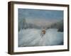 Journey Through the Snow IV-Kathy Winkler-Framed Art Print