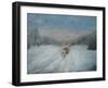 Journey Through the Snow IV-Kathy Winkler-Framed Art Print