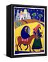 Journey to Bethlehem-Cathy Baxter-Framed Stretched Canvas