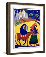 Journey to Bethlehem-Cathy Baxter-Framed Giclee Print