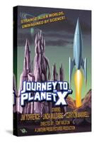 Journey to Planet X-Lantern Press-Stretched Canvas