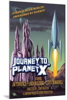 Journey to Planet X-Lantern Press-Mounted Art Print