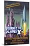 Journey to Planet X-Lantern Press-Mounted Art Print