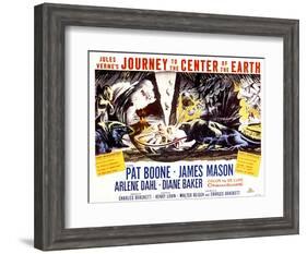 Journey to the Center of the Earth, 1959-null-Framed Art Print