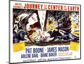 Journey to the Center of the Earth, 1959-null-Mounted Art Print