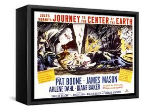 Journey to the Center of the Earth, 1959-null-Framed Stretched Canvas