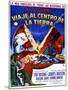 JOURNEY TO THE CENTER OF THE EARTH, (aka VIAJE AL CENTRO DE LA TIERRA), Argentinan poster, 1959-null-Mounted Art Print