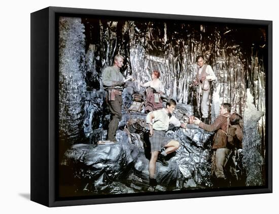 JOURNEY TO THE CENTER OF THE EARTH by Henry Levin, 1959-null-Framed Stretched Canvas