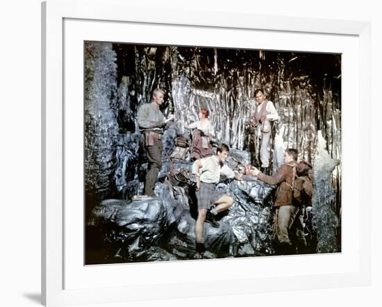 JOURNEY TO THE CENTER OF THE EARTH by Henry Levin, 1959-null-Framed Photo