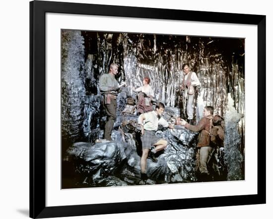 JOURNEY TO THE CENTER OF THE EARTH by Henry Levin, 1959-null-Framed Photo