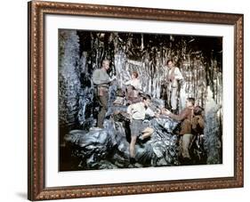 JOURNEY TO THE CENTER OF THE EARTH by Henry Levin, 1959-null-Framed Photo