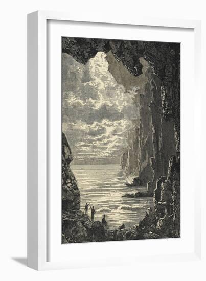 Journey To the Centre Of the Earth-null-Framed Giclee Print