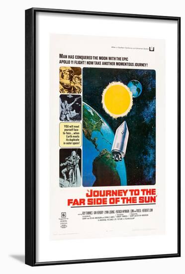 JOURNEY TO THE FAR SIDE OF THE SUN, US poster, 1969-null-Framed Art Print