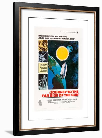 JOURNEY TO THE FAR SIDE OF THE SUN, US poster, 1969-null-Framed Art Print