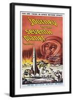 JOURNEY TO THE SEVENTH PLANET, poster art, 1962-null-Framed Art Print