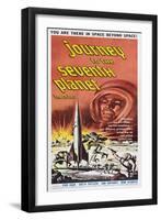 JOURNEY TO THE SEVENTH PLANET, poster art, 1962-null-Framed Art Print