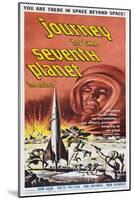 JOURNEY TO THE SEVENTH PLANET, poster art, 1962-null-Mounted Art Print