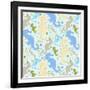 Journey under the Sea Part 01-Asmaa’ Murad-Framed Giclee Print