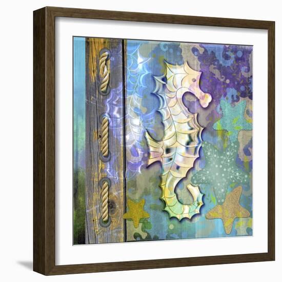 Journey under the Sea-Asmaa’ Murad-Framed Giclee Print