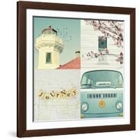 Journey-Vicki Dvorak-Framed Art Print