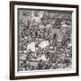 Jousting in Florence in the 15th Century-Pat Nicolle-Framed Giclee Print