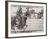 Jousting Knights-Pat Nicolle-Framed Giclee Print