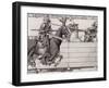 Jousting Knights-Pat Nicolle-Framed Giclee Print