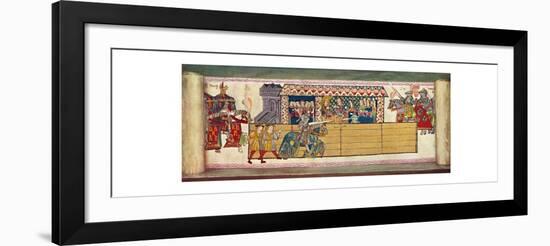 'Jousts at Westminster. February 13th, 1510', 1511, (1903)-Unknown-Framed Giclee Print