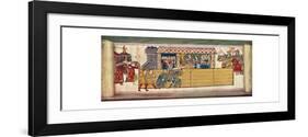 'Jousts at Westminster. February 13th, 1510', 1511, (1903)-Unknown-Framed Giclee Print