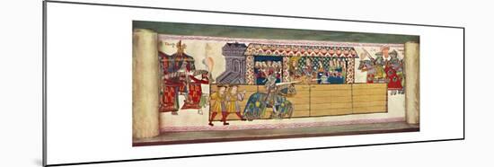 'Jousts at Westminster. February 13th, 1510', 1511, (1903)-Unknown-Mounted Giclee Print