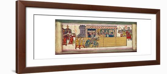 'Jousts at Westminster. February 13th, 1510', 1511, (1903)-Unknown-Framed Giclee Print