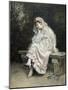 Joven Dama En Un Jardin-Raimundo Madrazo-Mounted Giclee Print