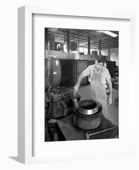 Jowitt and Rogers Factory, Philadelphia, Pennsylvania, Usa, 1963-Michael Walters-Framed Photographic Print