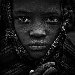 A Boy of the Karo Tribe. Omo Valley (Ethiopia)-Joxe Inazio Kuesta-Stretched Canvas