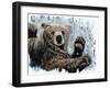 Joy Bear-Angela Bawden-Framed Art Print