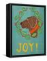 Joy Choc-Stephen Huneck-Framed Stretched Canvas