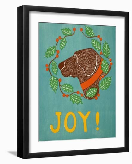 Joy Choc-Stephen Huneck-Framed Giclee Print