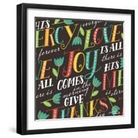 Joy Comes in the Morning-Elizabeth Caldwell-Framed Giclee Print