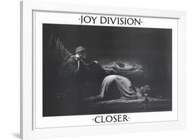 Joy Division Closer Music Poster Ian Curtis-null-Framed Poster