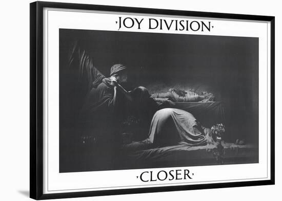 Joy Division Closer Music Poster Ian Curtis-null-Framed Poster