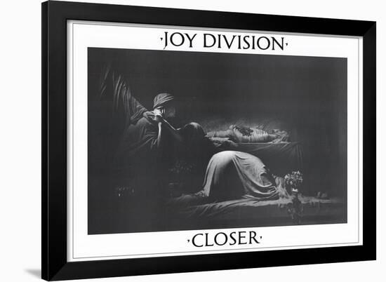 Joy Division Closer Music Poster Ian Curtis-null-Framed Poster