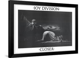 Joy Division Closer Music Poster Ian Curtis-null-Framed Poster