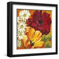 Joy Flowers-Jenaya Jackson-Framed Art Print