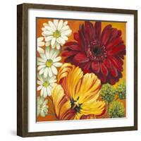 Joy Flowers-Jenaya Jackson-Framed Art Print